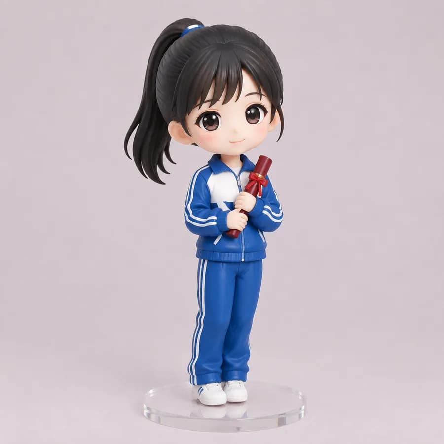 校服女学生手办